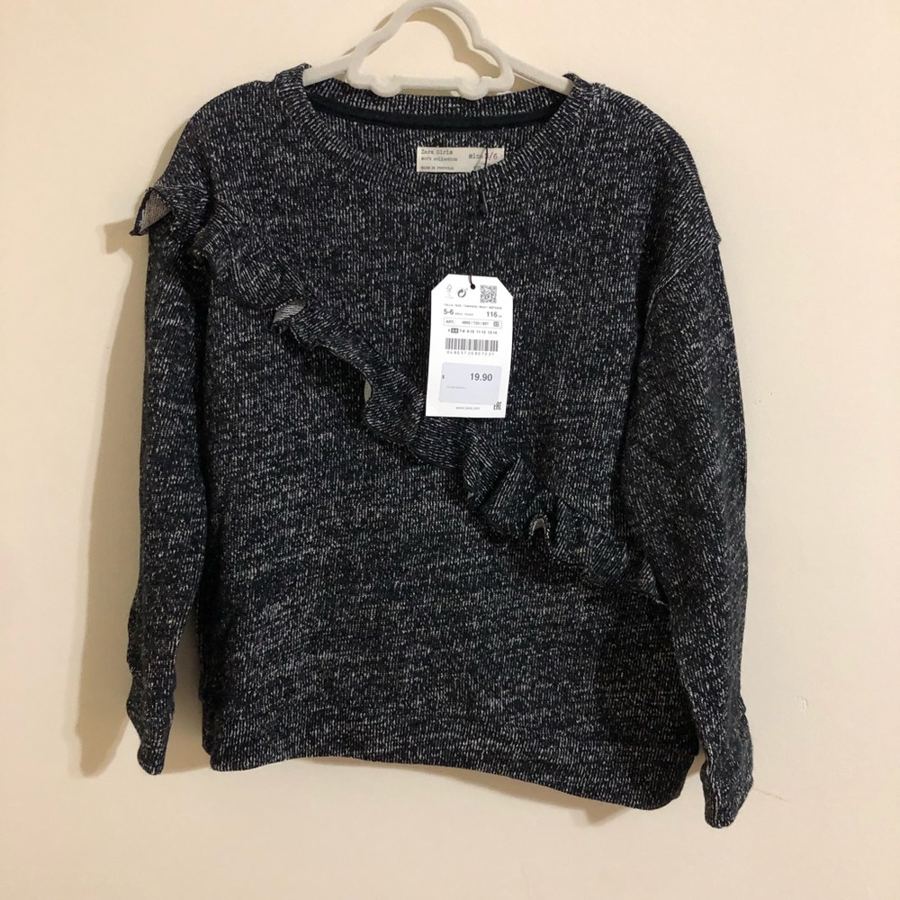 Zara Girls Blouse 5/6 Kids (NWT)